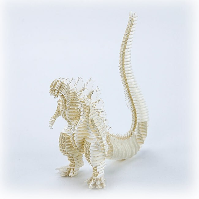 Godzilla 4D ART PUZZLE SHIN GODZILLA White Japan NEW | eBay