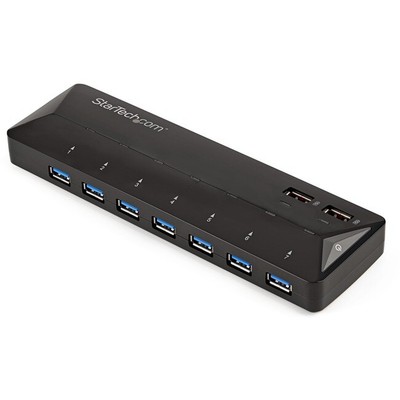 StarTech 7-Port USB 3.0 Hub plus Dedicated Charging Ports - 2 x 2.4A Ports