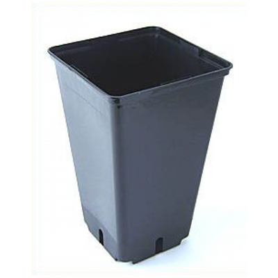 2 Stück Topf viereckig 13 x 13 x 18 cm Pflanzcontainer Blumentopf Pflanztopf