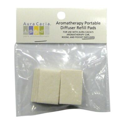 Aura Cacia Aromatherapy Diffuser Refill Pads 10 Ct