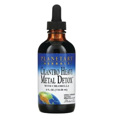 Planetary Herbals Cilantro Heavy Metal Detox 4 жидких унции