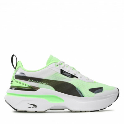 Puma Kosmo Rider Wns Women Lifestyle Sneakers New White Fizzy Lime 383113-01