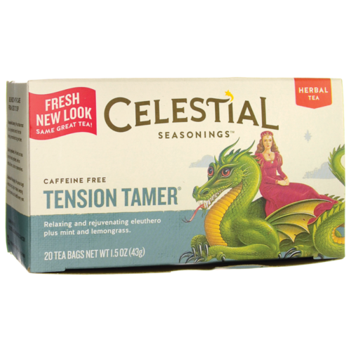 Травяной чай Celestial Seasonings Tension Tamer - без кофеина, 20 пакетиков (пакетиков)