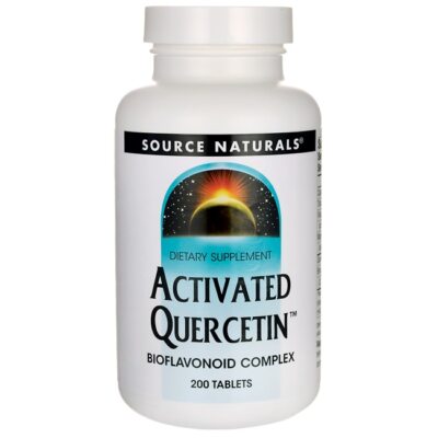 Source Naturals Активированный биофлавоноидный комплекс кверцетина 200 таблеток