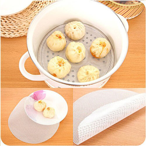 Silicone Steamer Non-Stick Pad Mat Baking Pastry Dim Sum Coo