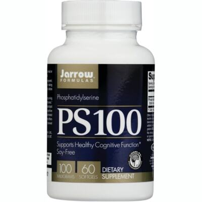 Jarrow Formulas, Inc. Фосфатидилсерин Ps100 100 мг 60 желатиновых капсул