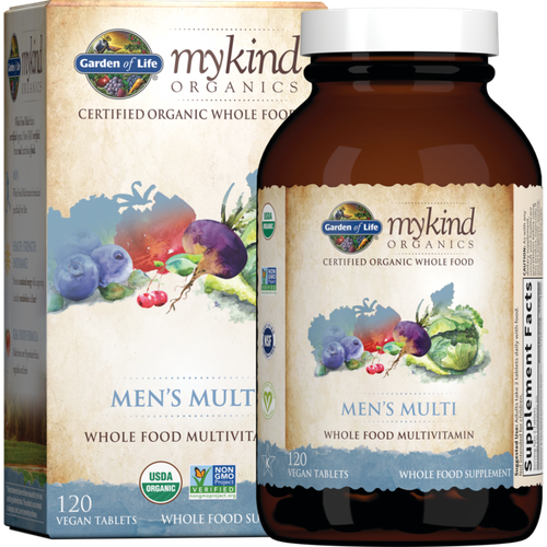 Garden of Life Mykind Organics Mens Multi 120 веганских таблеток