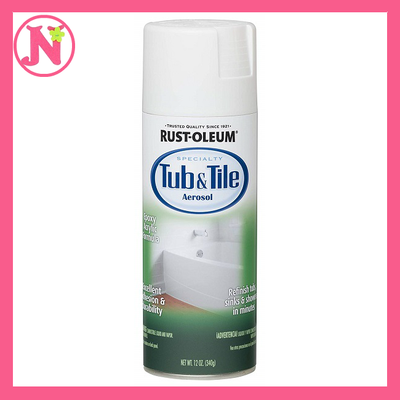 Details About Bathroom Bathtub Sink Tub And Tile Refinishing Kit Spray Paint 12 Ounce White