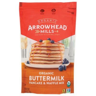 Смесь для блинов и вафель Arrowhead Mills с органической пахтой, 26 унций, упаковка