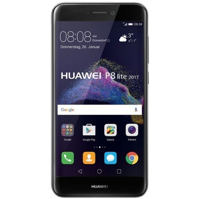 HUAWEI P8 LITE 2017 BLACK NERO 3GB RAM 16GB 4G 5.2" 12MPX NFC GARANZIA ITALIA