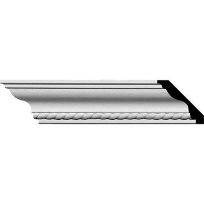 Ekena Millwork MLD01X02X02ED 2 in. H x 2 in. P x 2.75 in. F x 94.50 in. L Edi...
