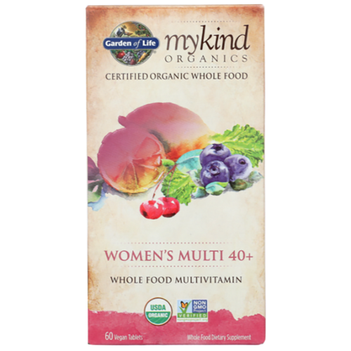 Garden of Life Mykind Organics Женский мультивитаминный комплекс 40+ 60 таблеток
