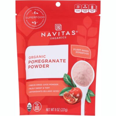 Органический порошок граната Navitas Organics, 8 унций, упаковка