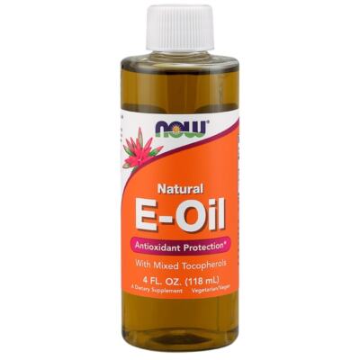 NOW Foods Natural E-Oil 4 жидких унции Liq