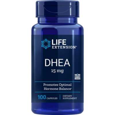 Life Extension Dhea 15 мг 100 капсул