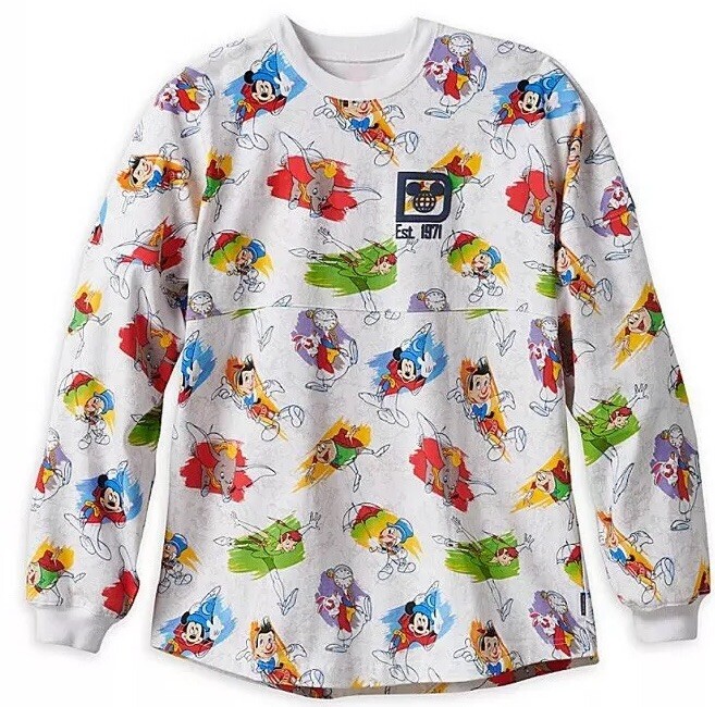 海外ディズニー スピリットジャージー DLR インク&ペイント Disney Parks Exclusive INK & PAINT Spirit Jersey XS S M L XL