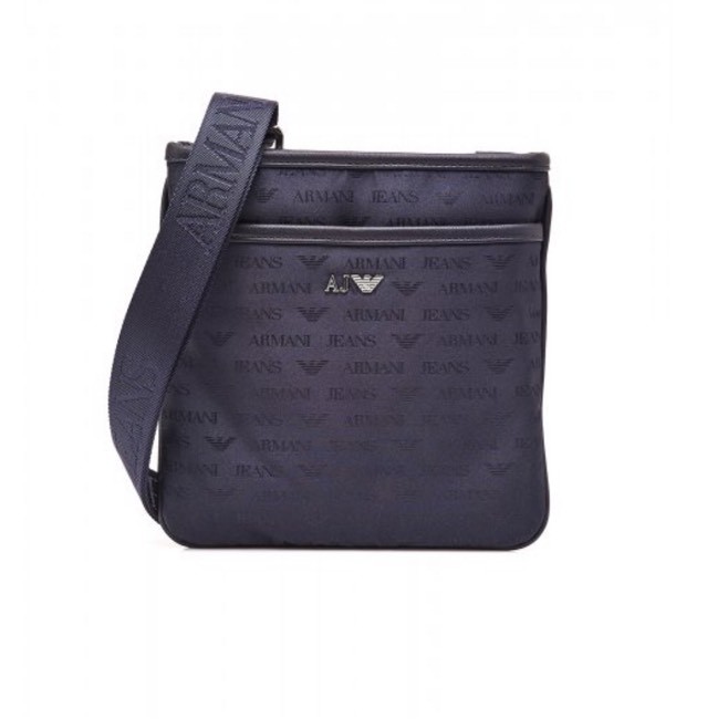 NEW GENUINE ARMANI JEANS AJ MENS MESSENGER BAG POUCH MAN BAG in