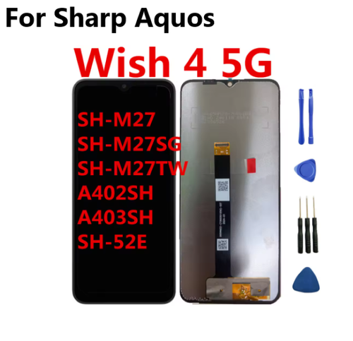 For Sharp Aquos Wish4 SH-M27 Aquos Wish 4 LCD DIsplay Touch