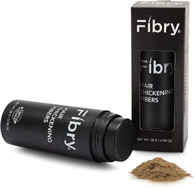 FIBRY Hair Building Fibers 28g, Fibre Ispessimento Capelli, Anti Diradamento
