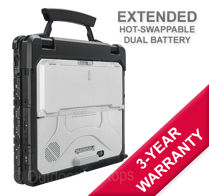 Long-Life TOUGHBOOK CF-33 • Core i5 • 8/16GB • SSD • Dual-CAM • 4G/LTE • GPS