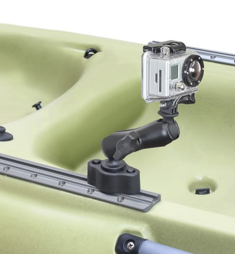 Quick Release Track Base Mount For Gopro Hero And Other Action Cams