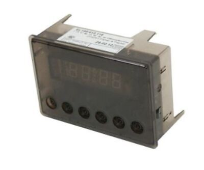 Genuine OEM Ariston Oven Electronic Timer Clock - 6 Button Clock C00051477