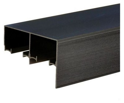 Johnson Hardware JH138FB72 138F Series 72'' Bronze Track for - Bronze