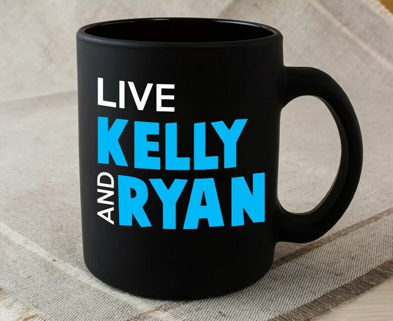 Live Kelly and Ryan Coffee mug Gift Funny Birthday Ceramic Coffee Mugの