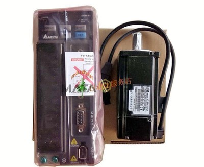   ASD-B2-0121-B+ECMA-C20401GS PLC 100W SERVO SYSTEM DRIVE MOTOR NEW #E2