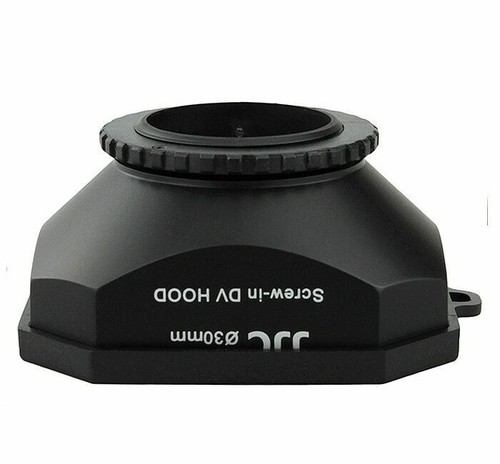 JJC DV-30 30mm Lens Hood for Sony Canon Digital Video DV Camera Camcorder