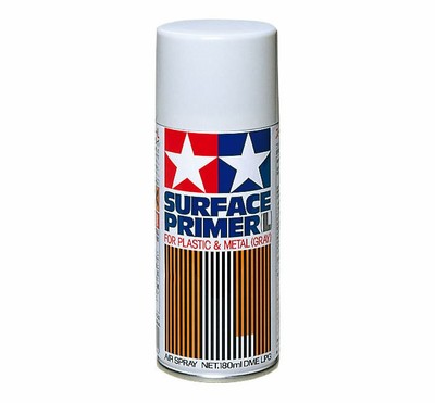 Tamiya 87042 Surface Primer L pour Plastique Metal Gray 180ml Modélisme