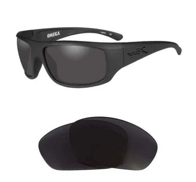 Seek Optics Replacement Sunglass Lenses for Wiley-X Omega