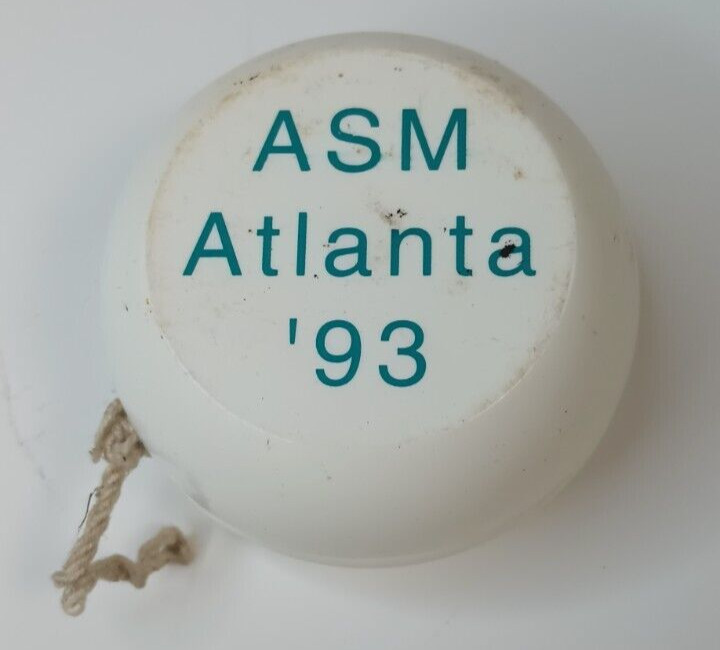 Vintage 1993 Asm Atlanta Yo-yo Toy Bandalore Pml Microbiologicals Convention Diy
