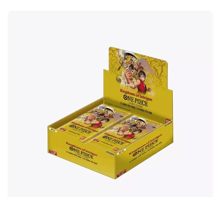 One Piece TCG: Kingdoms of Intrigue Booster Box OP04