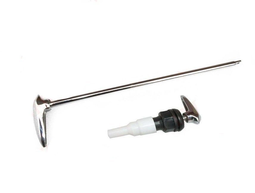 Lambretta Scooter Choke Arm & Fuel Tap Arm Chrome Polished  