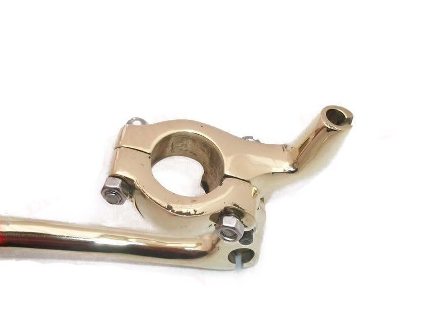 Brass Brake & Clutch Lever Set 1" Fits Triumph Norton BSA Ariel Vintage Bike