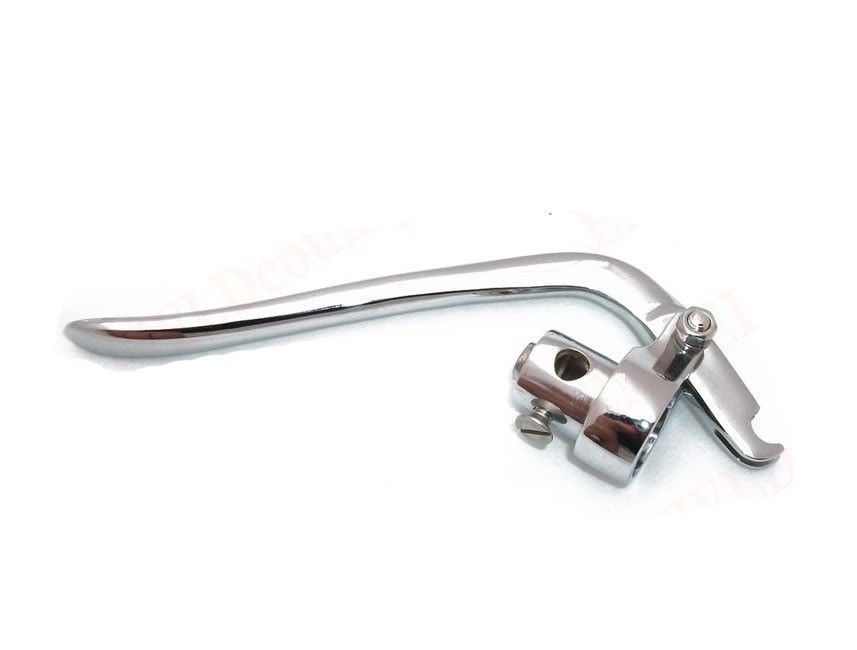 Inverted Chrome Plated Brake Clutch Lever Set 1 Inch Fits BSA Triumph  