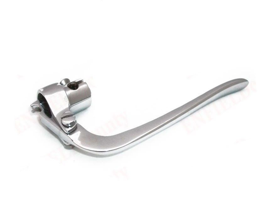 Inverted Chrome Plated Brake Clutch Lever Set 1 Inch Fits BSA Triumph  