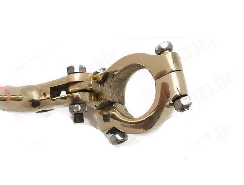 Brass Brake & Clutch Lever Set 1" Fits Triumph Norton BSA Ariel Vintage Bike