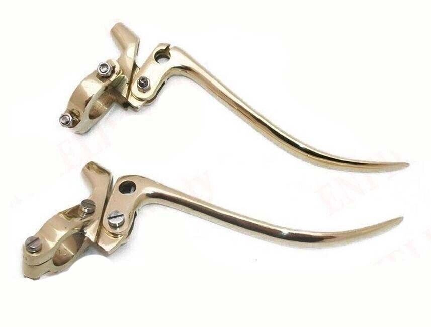 Brake& Clutch Levers Vintage 7/8" For Triumph BSA Ariel Norton Royal Enfield 