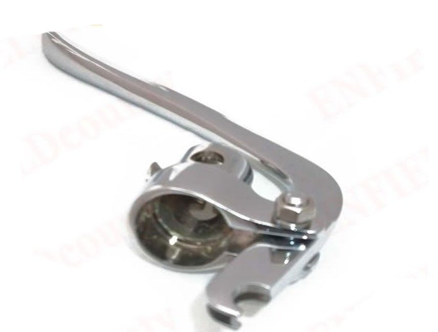 Inverted Chrome Plated Brake Clutch Lever Set 1 Inch Fits BSA Triumph  