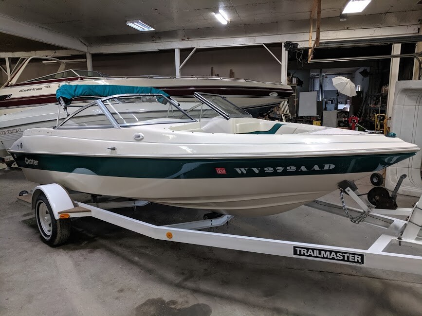 VIDEO 8 PERSON FRESHWATER FAMILY JET BOAT CANVAS ENCLOSURE BOWRIDER 175HP CUTTER