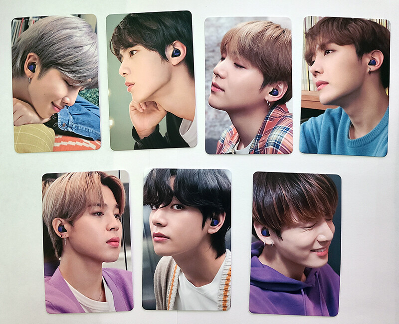 防弾少年団(BTS) - BTS buds /BTS Galaxy S20 BTS トレカ ジン Official BTS Samsung Galaxy S20+, Ear Buds Photocards