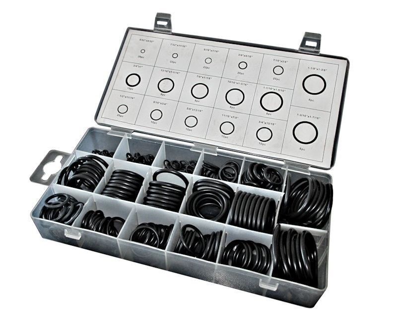 Set 222 Pz Guarnizioni Rubinetti O'ring 17 Misure Diverse Anelli Gommini dfh