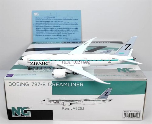 NG Models ZIPAIR Tokyo for Boeing 787-8 DREAMLINER JA825J A