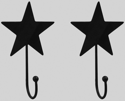 Star Hooks 2pk 4x2.25