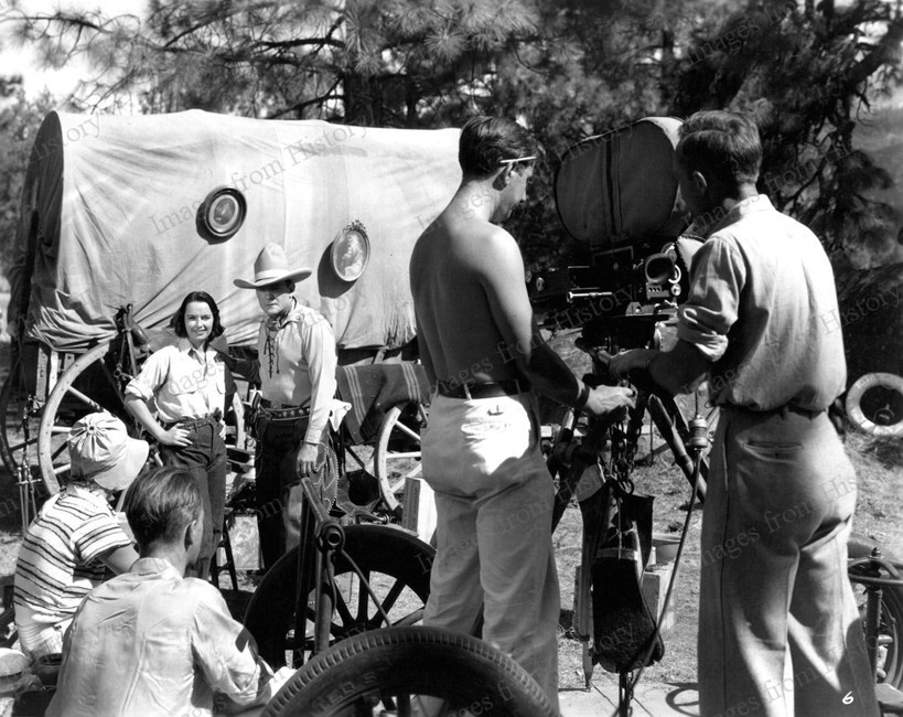 8x10 Print Louise Brooks Buck Jones Empty Saddle 1937 #LBBJ
