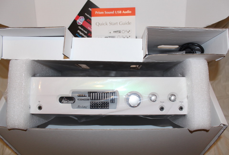 Prism Sound Atlas - Mastering Quality w/ 10 DAs, 8 ADs & (8) MicPREs for MAC/WIN