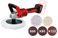 Einhell CE-CP 18/180 Li E-Solo Akku-Polier- / Schleifmaschine PXC Polierer