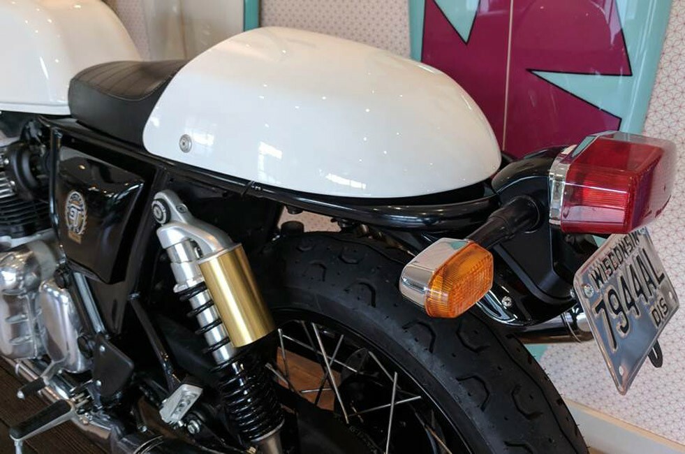 Fits Royal Enfield Continental GT 650 Dual Seat Cowl White  